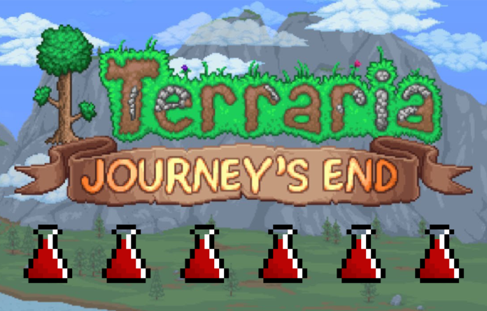 How to make health potions in Terraria Journey