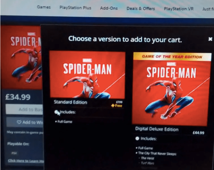 Spider-Man Playstation Plus juin 2020