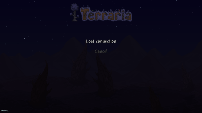 Terraria Lost Connection Fix