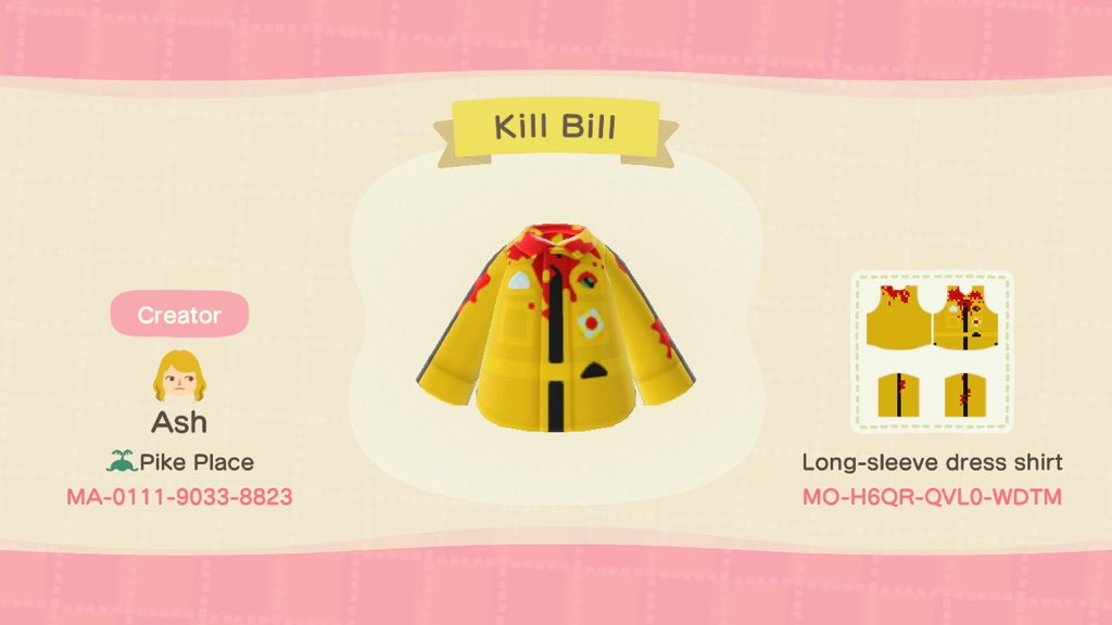 Kill Bill Animal Crossing