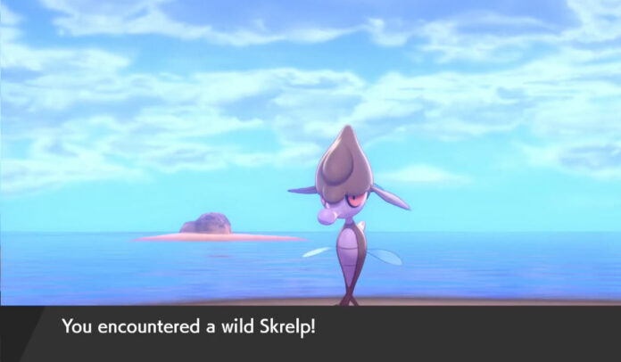 Où trouver Skrelp dans Pokemon Sword & Shield Isle of Armor
