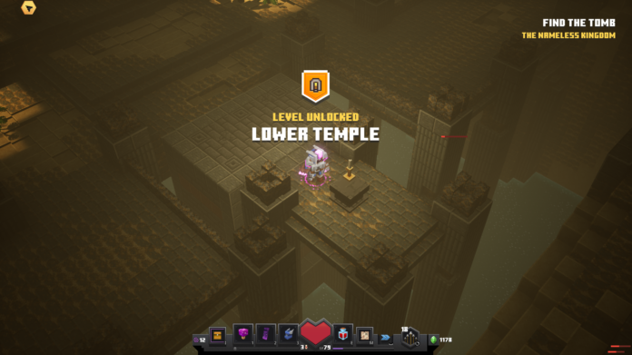 Comment débloquer le temple inférieur dans les donjons Minecraft
