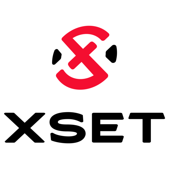 XSET logo nike tick 
