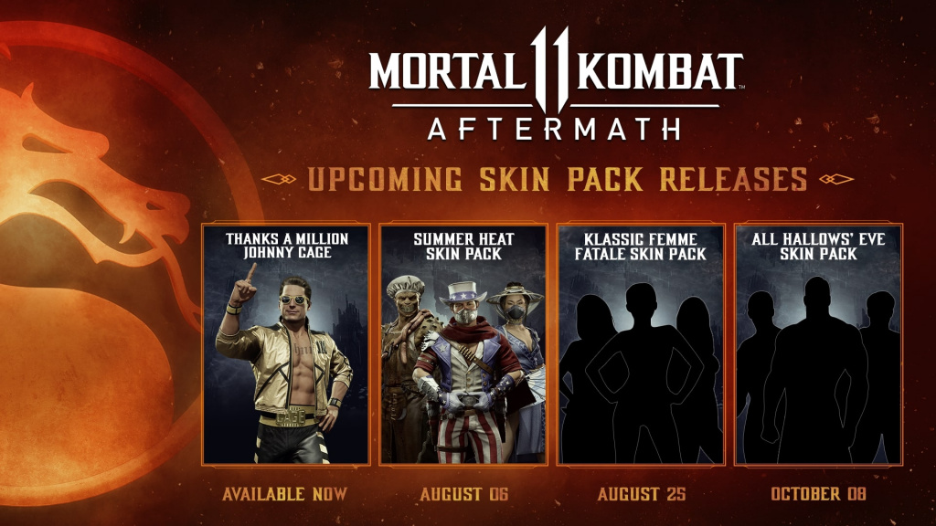 Skins de Mortal Kombat 11