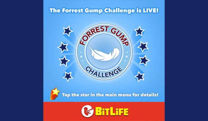 How to complete the Forrest Gump Challenge in BitLife