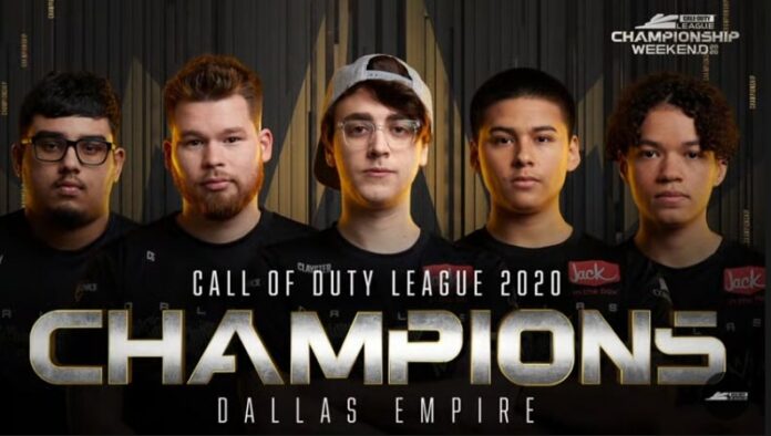 Dallas Empire a couronné les champions de la Call of Duty League 2020 après avoir anéanti Atlanta FaZe
