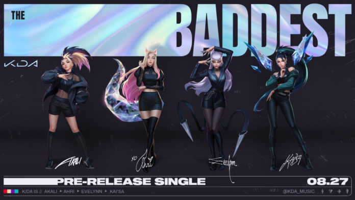 Le retour triomphant de K / DA est annoncé par leur dernier single, The Baddest
