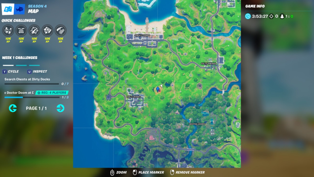Fortnite Ant-man, emplacement Fortnite Ant-Man, ANt-Man Poi, Antman Poi, où est Antman dans Fortnite
