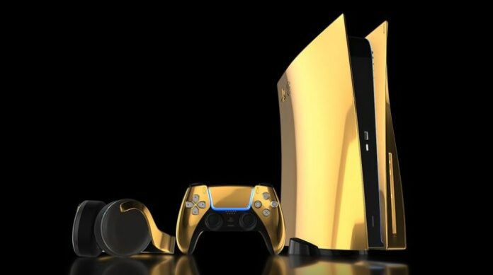 Les précommandes PS5 commencent le 10 septembre pour une édition en or 24 carats d'une valeur de 8000 £
