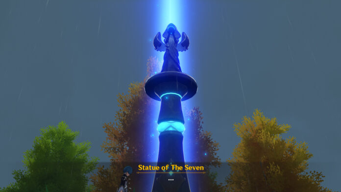 Statue of the Seven Locations in Genshin Impact