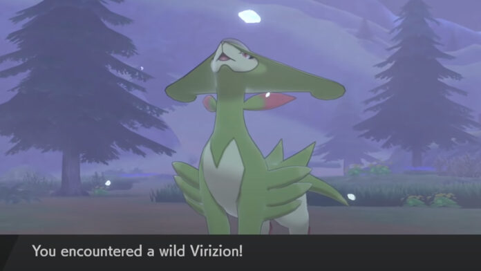 How to get Virizion in Pokemon Sword and Shield