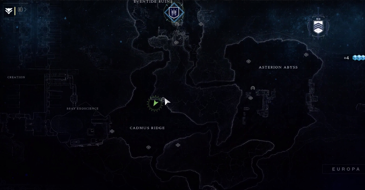 Où est le secteur perdu de Perdition sur Europa dans Destiny 2 Beyond Light