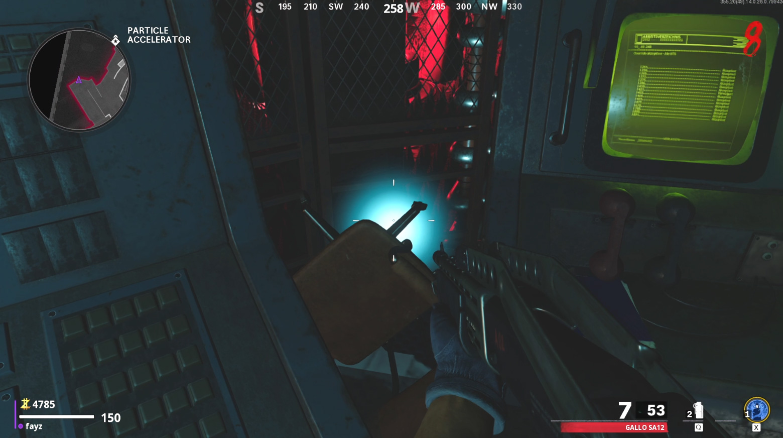 Comment obtenir le pistolet à rayons dans Black Ops Cold War Zombies (Easter Egg) - Orb 1