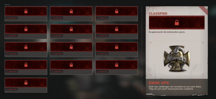 Call of Duty: Black Ops Cold War Dark Ops Challenges and Rewards