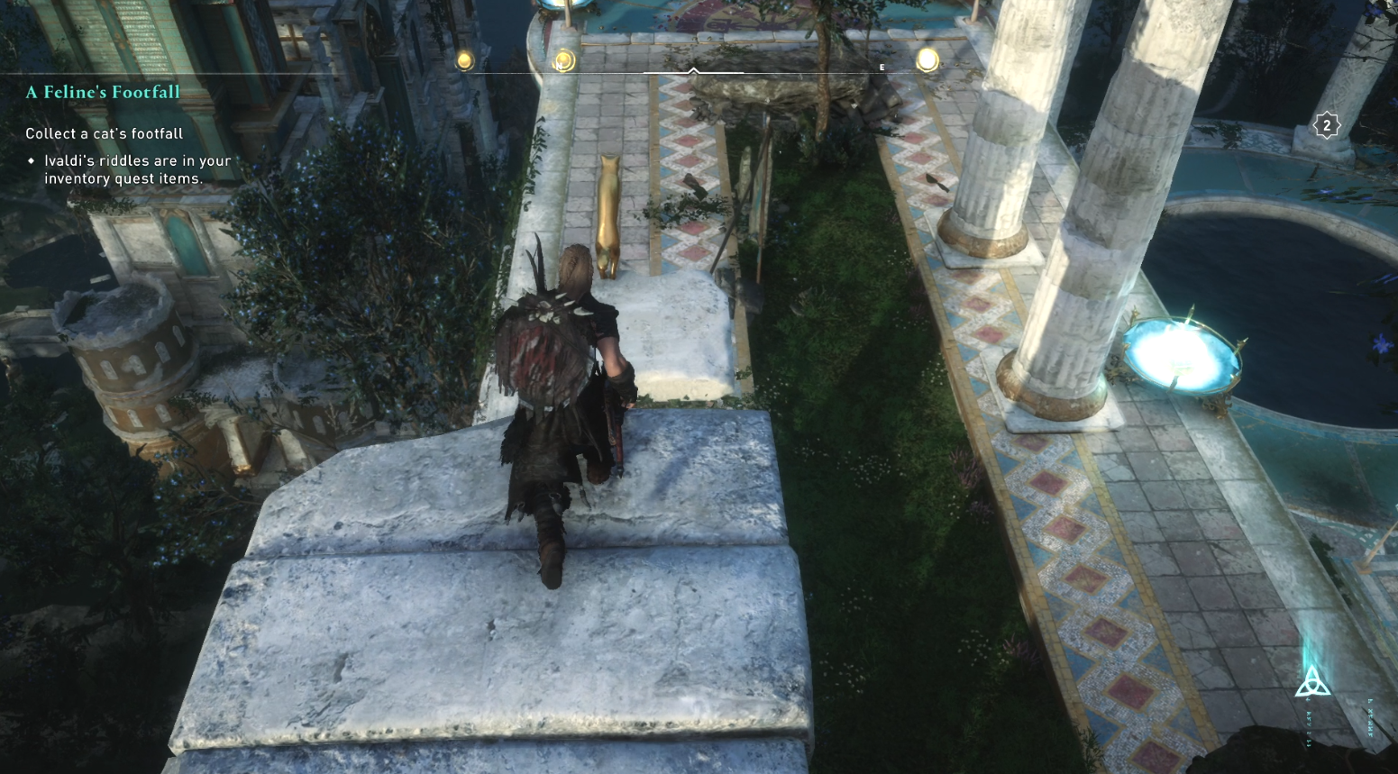 Comment récupérer les pas d'un chat dans Assassin's Creed Valhalla - Cat Location 2