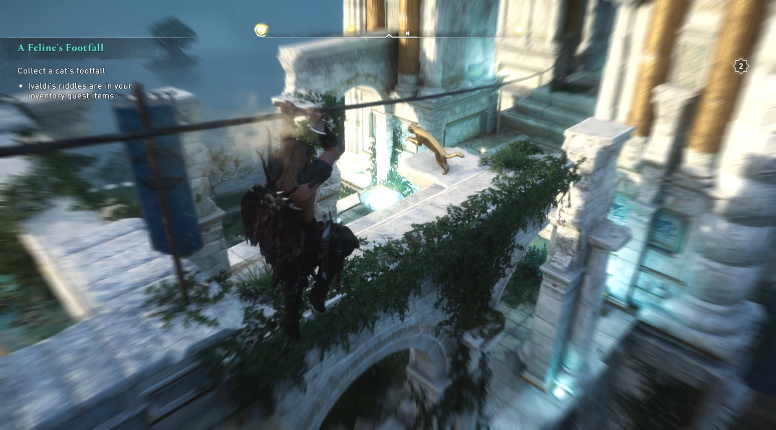 Comment collecter les pas d'un chat dans Assassin's Creed Valhalla - Cat Location 5 et 6