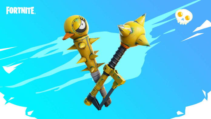 How to get Fortnite Tactical Quaxes Pickaxe: Forage Bouncy Eggs & Webster NPC