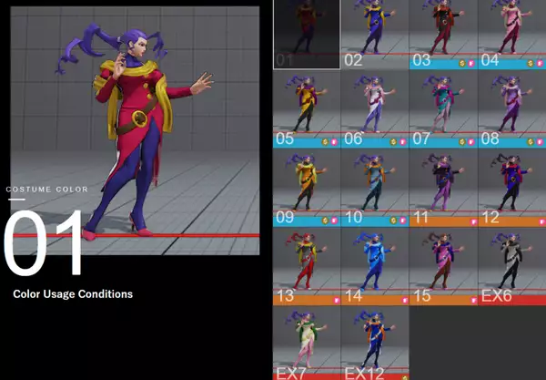 costume rose sfv