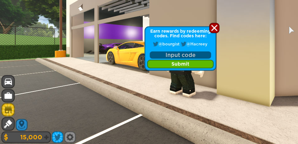 Comment utiliser les codes dans Driving Empire