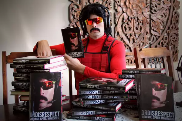 DrDisrespect Book New York Times Liste des meilleures ventes Scam Violence Speed ​​Momentum 