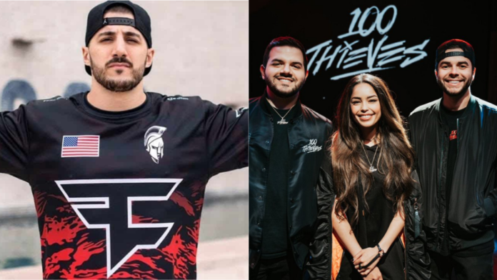 NICKMERCS réagit aux nouveaux copropriétaires de 100T après les retombées avec Nadeshot
