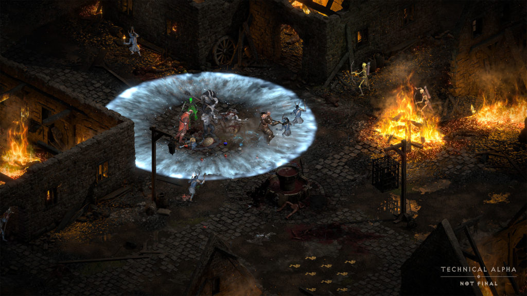 Programme alpha technique de Diablo II ressuscité