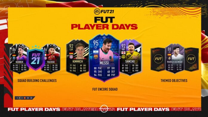 Retour de FIFA 21 Player Days: Player Days SBC, objectifs, offres spéciales
