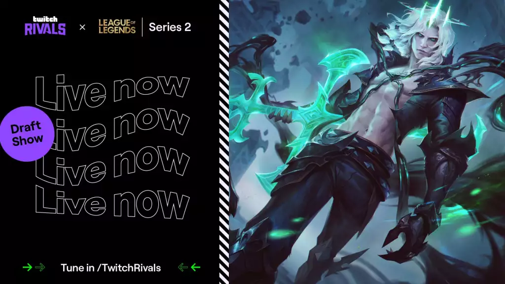 Twitch Rivals League of Legends Series 2 Calendrier de diffusion