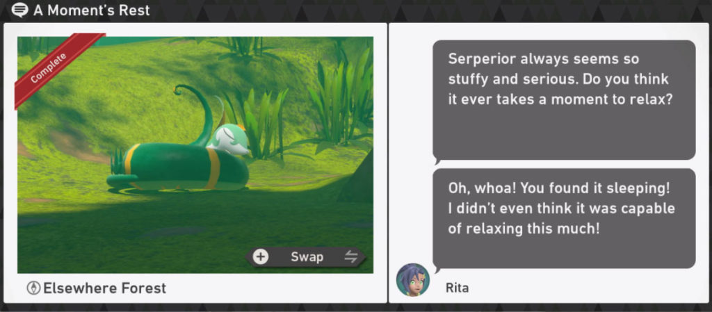 La nouvelle forêt Pokemon Snap Ailleurs demande un moment de repos