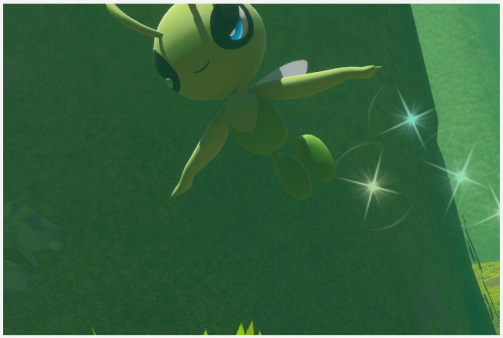 Où trouver tous les Pokémon légendaires dans New Pokémon Snap - Celebi