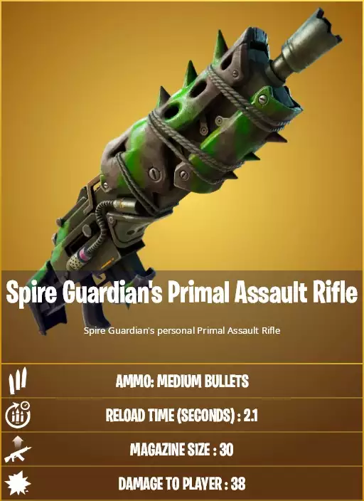 Gardien de fusil d'assaut primal fortnite