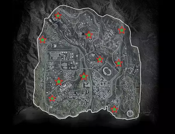 emplacement de la zone de guerre de l'arc de combat comment obtenir des camps de survie killstreak