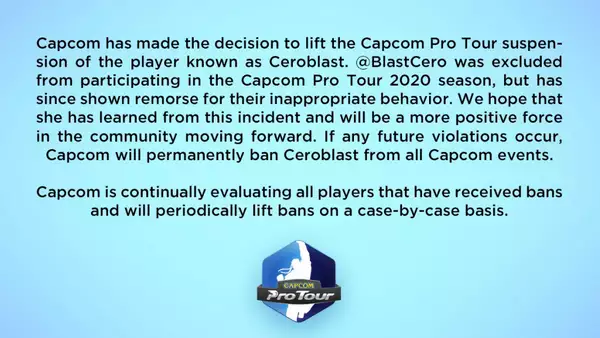 Capcom débloque le ceroblast