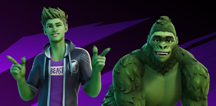 Comment obtenir gratuitement la peau et le dos Bling de Fortnite Beast Boy
