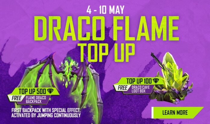 Événement Free Fire Draco Flame Top Up: programme, récompenses et plus

