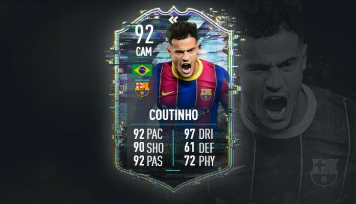 FIFA 21 Coutinho TOTS: Solutions, récompenses, statistiques les moins chères
