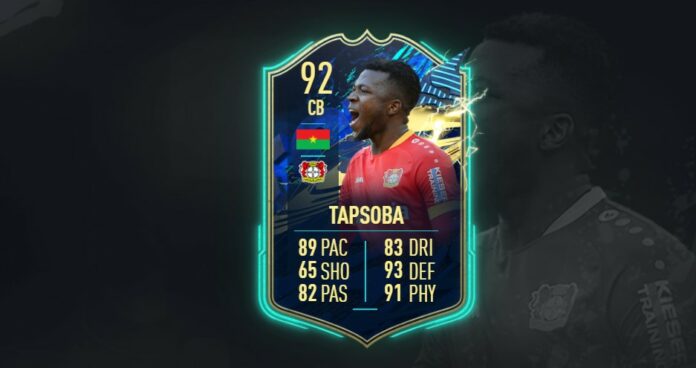 FIFA 21 Edmond Tapsoba TOTS: Solutions, récompenses, statistiques les moins chères
