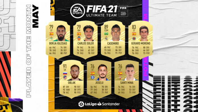 FIFA 21 La Liga May POTM nominés et vainqueur
