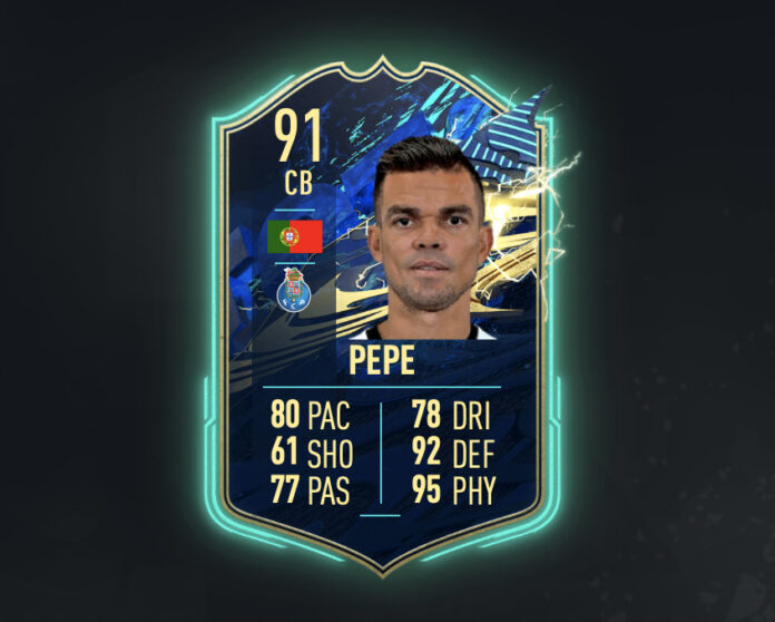 FIFA 21 Pepe TOTS SBC: Solutions, récompenses, statistiques les moins chères
