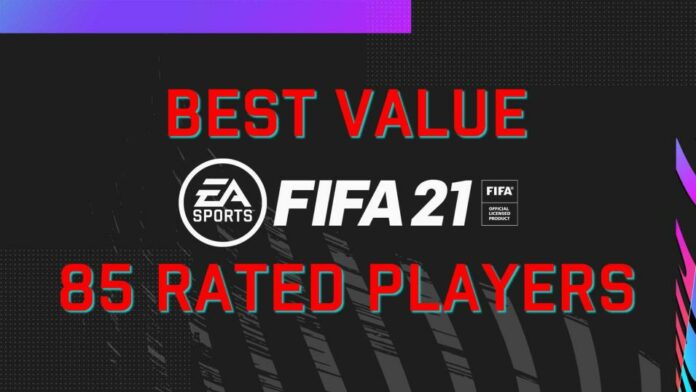 FIFA 21: les joueurs les moins chers classés 85 pour FUT
