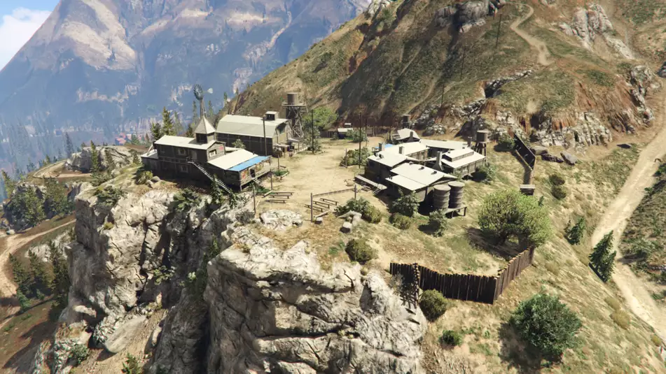 Emplacement du camp nudiste Rooster Ranch GTA RP