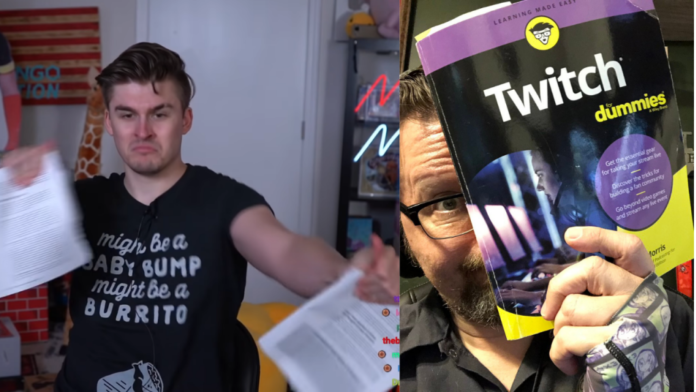 L'écrivain Twitch for Dummies réagit après que Ludwig ait déchiré son livre
