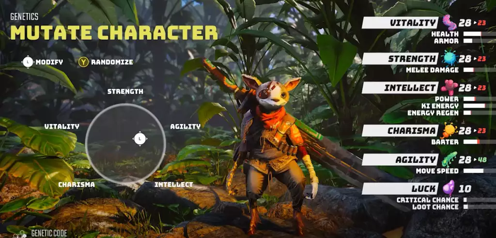 Pouvez-vous réinitialiser vos compétences et capacités dans Biomutant