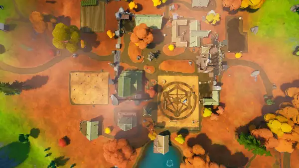 Emplacements des crop circles Fortnite comment placer des signes d'avertissement préfigurant la quête