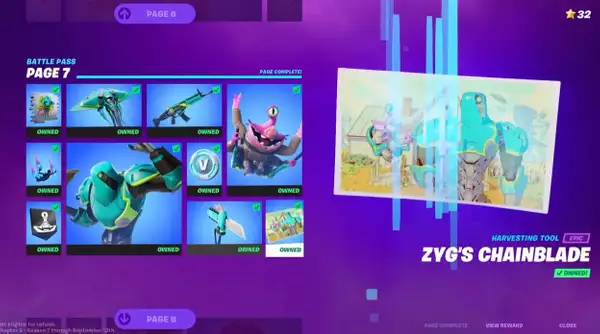 Fortnite Chapter 2 Saison 7 Battle Pass invasion tous les skins cosmétiques bataille étoiles récompenses déverrouille la date de fin du prix