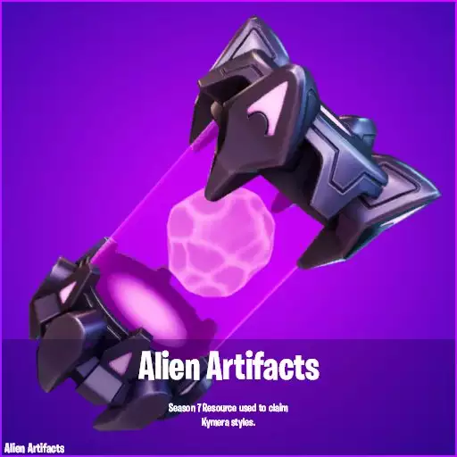 Artefact extraterrestre Fortnite