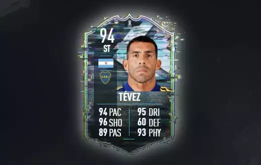 Tevez Flashback stats