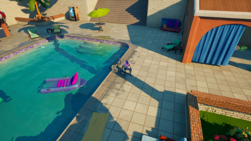 Emplacement du canard en caoutchouc de la saison 7 de Fortnite Chapter 2 dans la piscine de Believer Beach