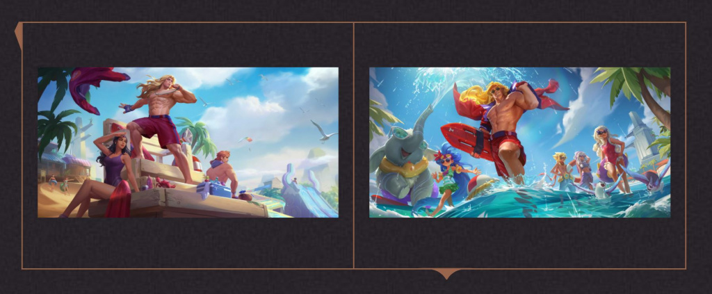 Legends of Runeterra 2.10.0 mise à jour Pool Party Champion Skins Boards Dos de cartes Bundle