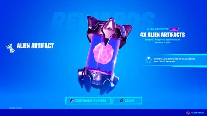 Fortnite Alien Artefacts Semaine 3 - tous les emplacements
